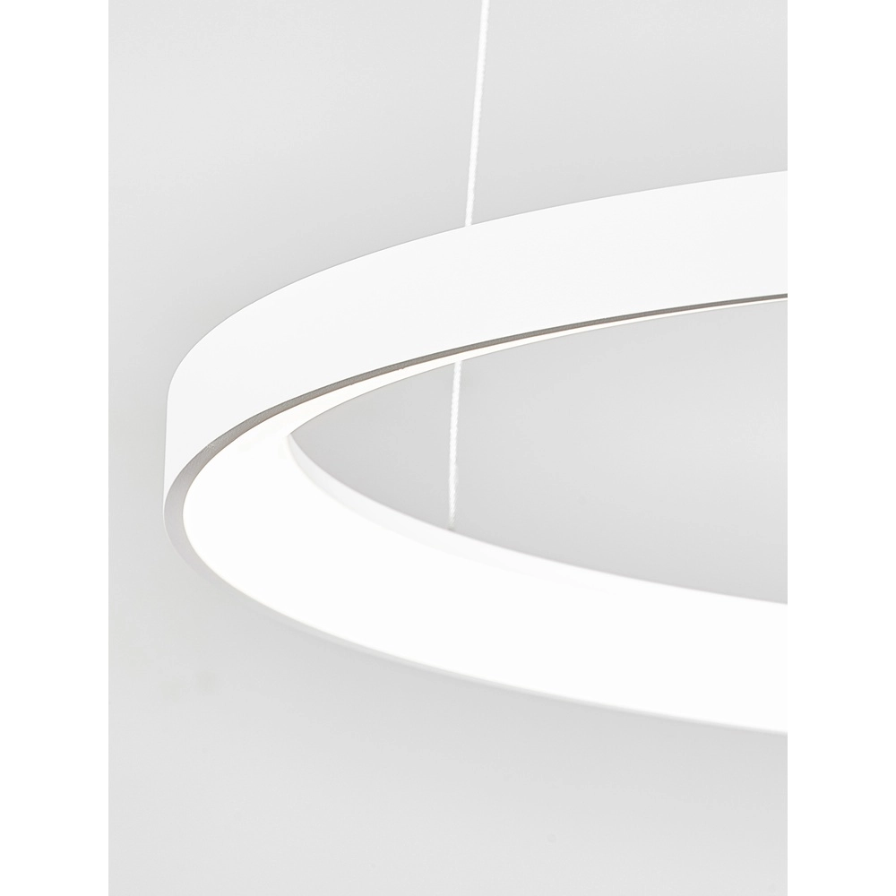 Design-Pendelleuchte Pertino weiß Ø 58cm 2700K Lyora 5212017446046