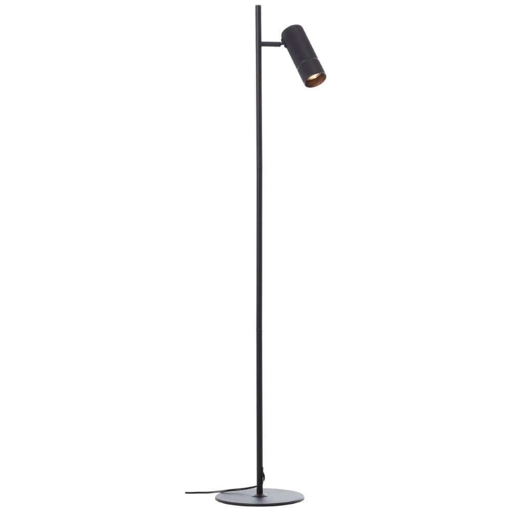 Stehende Stehlampe Marty schwarzes Design