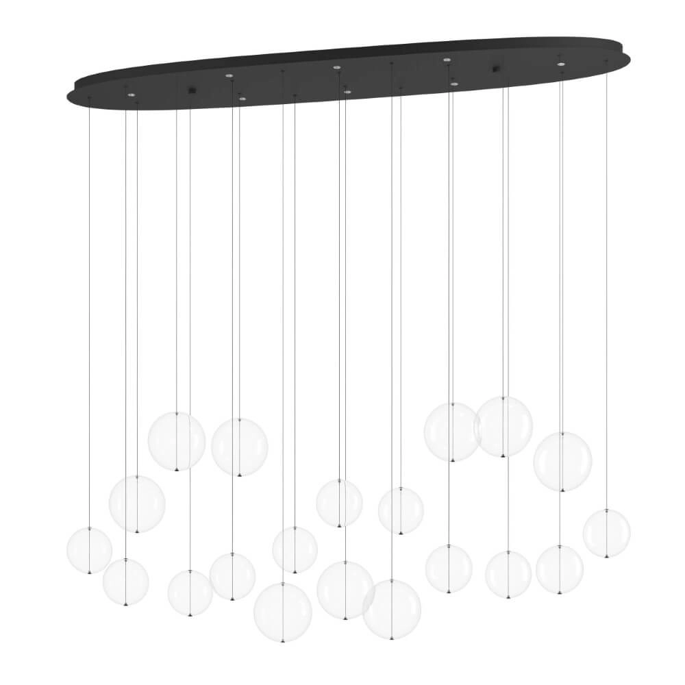 Hängelampe Espardello Schwarz
