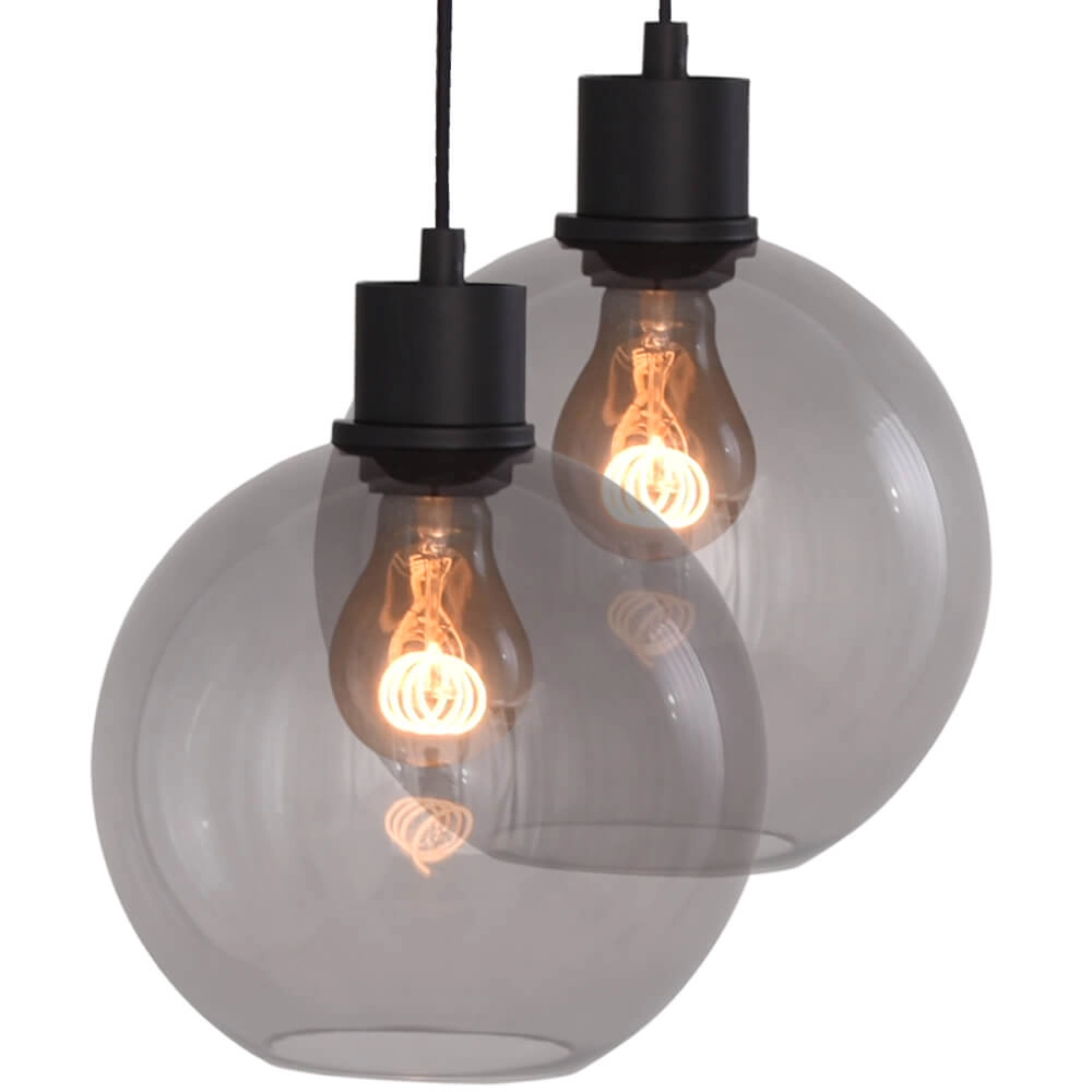 Hängelampe oval Lazise Oval 8x Ø 20cm gold Masterlight 8718121303628