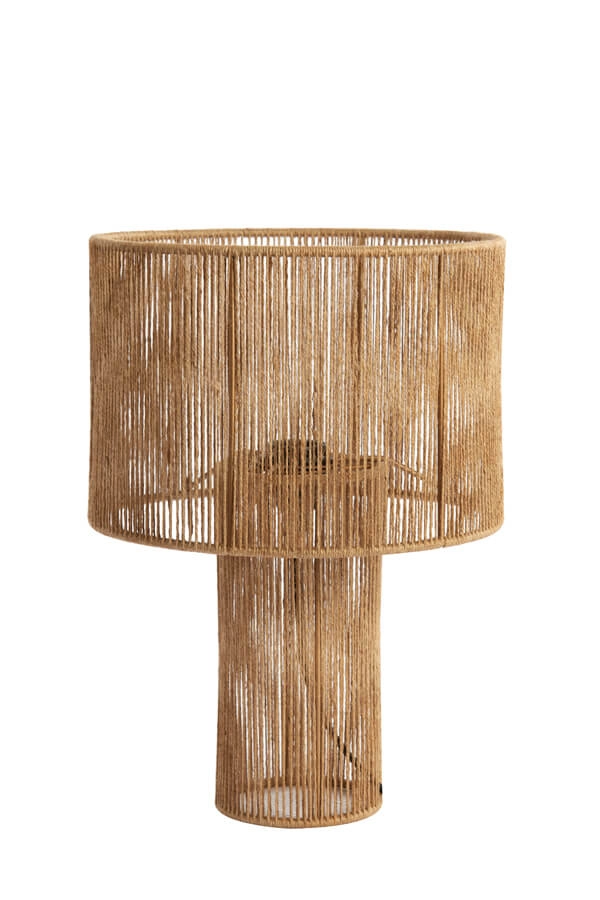 Tischleuchte aus Rattan Lavatera Ø 30cm Light & Living 8717807676193