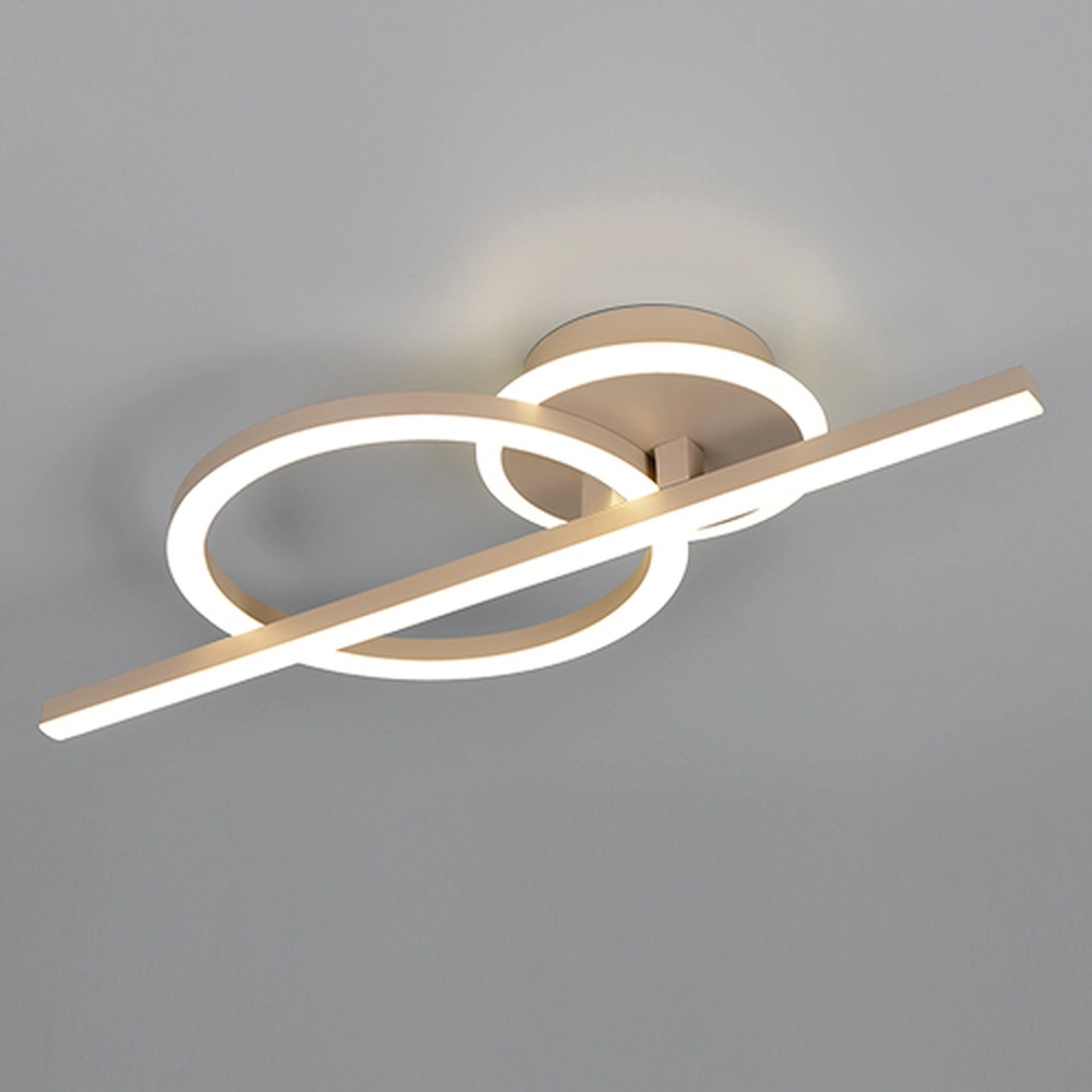Deckenlampe Welis Moderner Sandbraun Trio 4017807704440