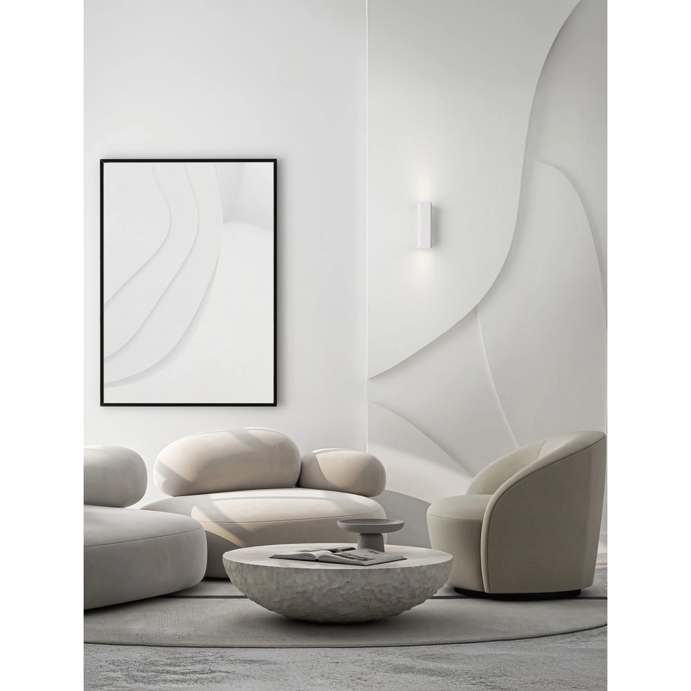 Quadratische Wandleuchte Serene weiß Lyora 5212017479273
