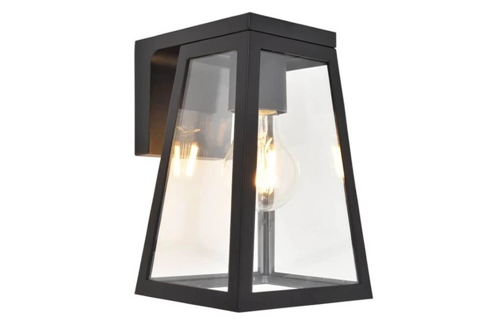 Design wall lamp Fia solar black Lutec 6939412014999