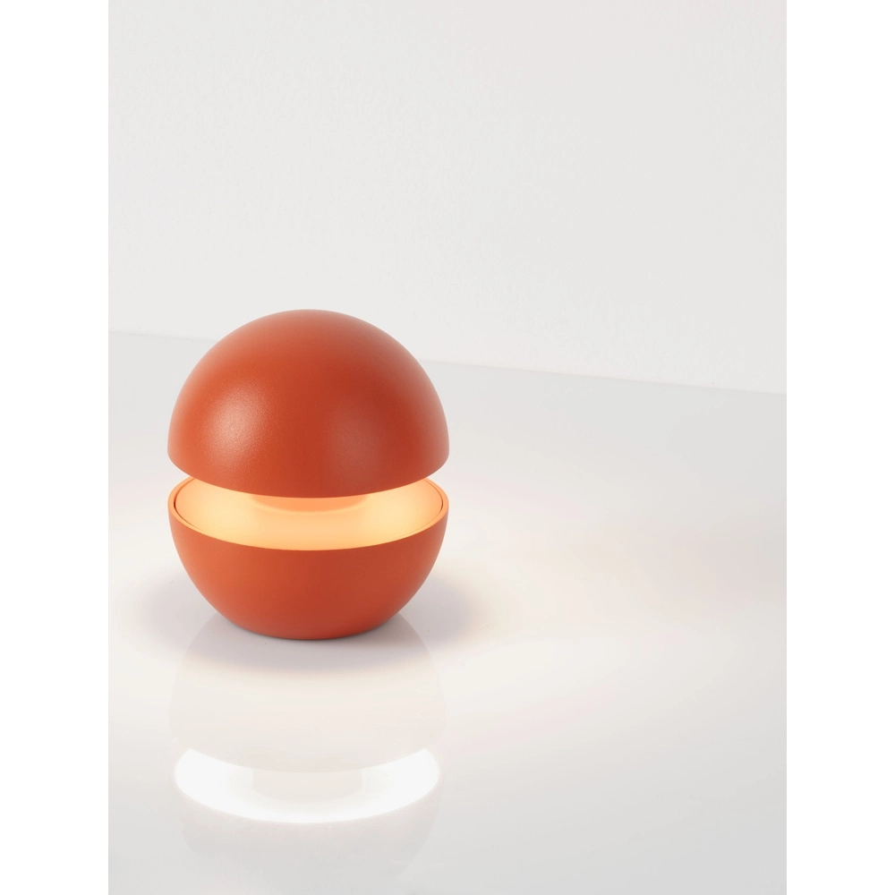 Tischlampe Puk wiederaufladbares Orange Lyora 5212017478566