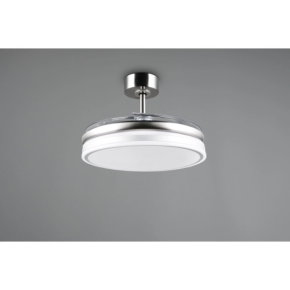 Fan Volda Nickel Ø 106 cm Trio 4017807689075