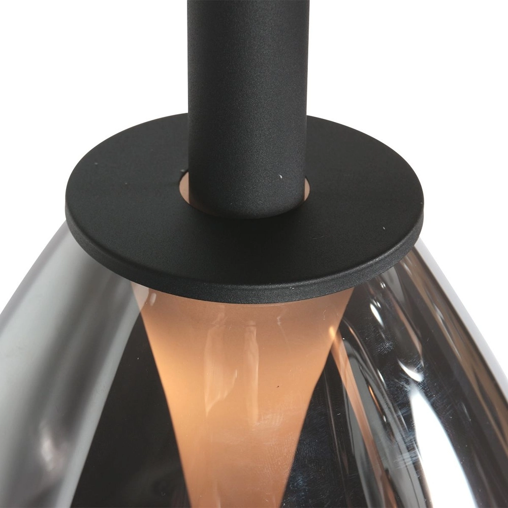 Pendelleuchte Glimsy 1-flammig schwarz Ø 14,5cm Steinhauer 8712746177985