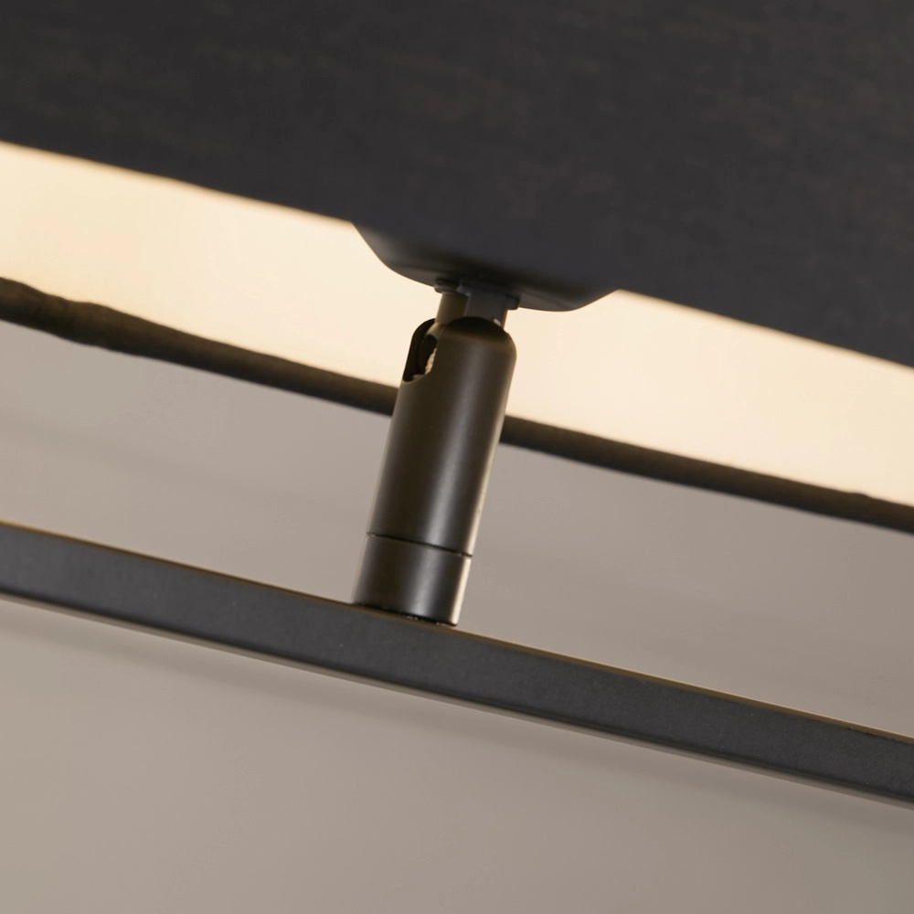 Tischlampe Sleek schwarz Searchlight 5053423305400