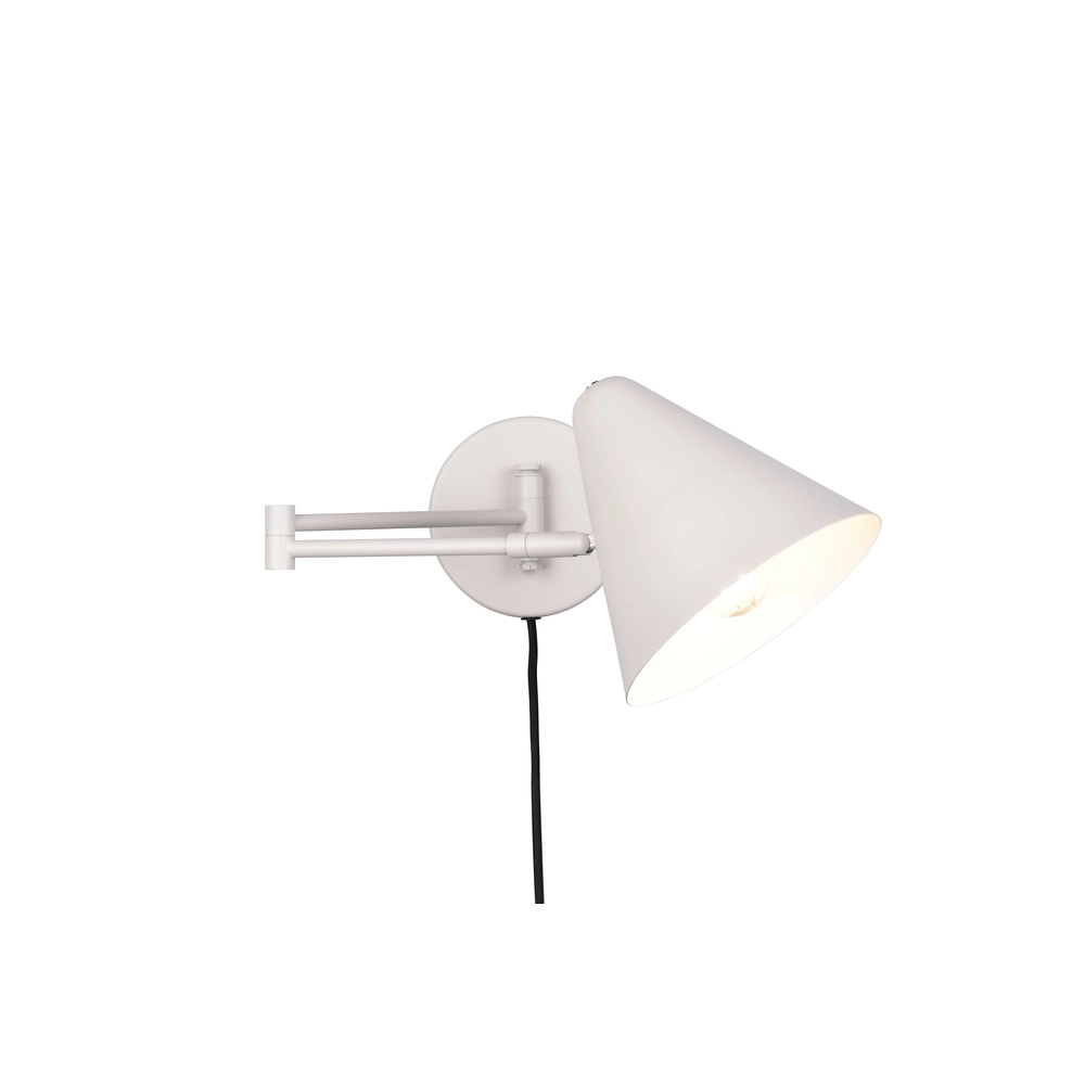 Design-Wandleuchte Cosima grau Trio 4017807660036