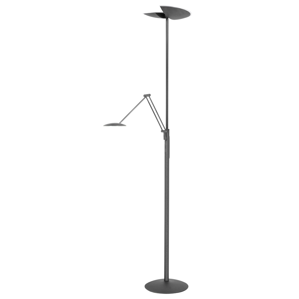 Design-Leseleuchte Sapporo schwarz Ø 29cm