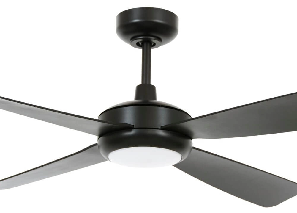Deckenventilator mit Licht Slipstream Ø 107cm schwarz Beacon 9333509174684