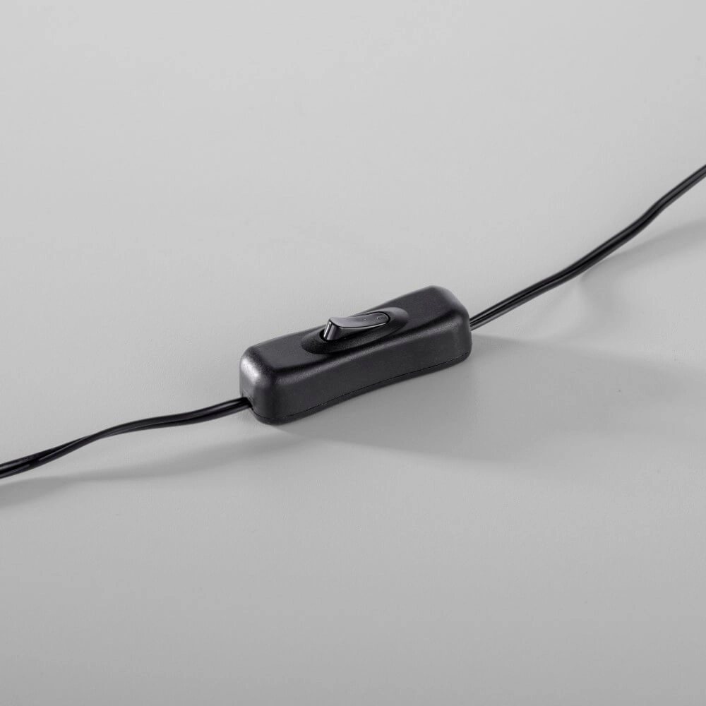 Schwarze Tischlampe Mini Ritus Just Light 4043689000202