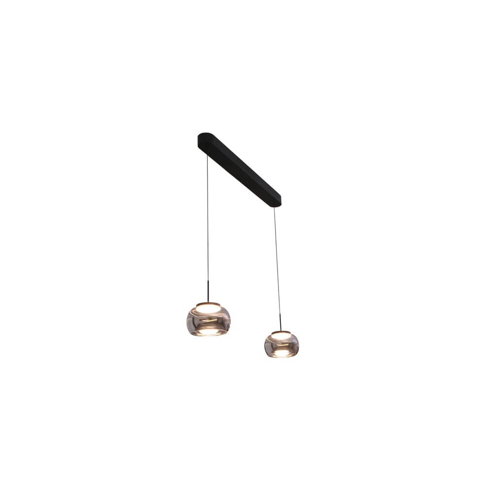Pendelleuchte für Esstisch Bounto mit Rauchglas Lyora 4255805301210