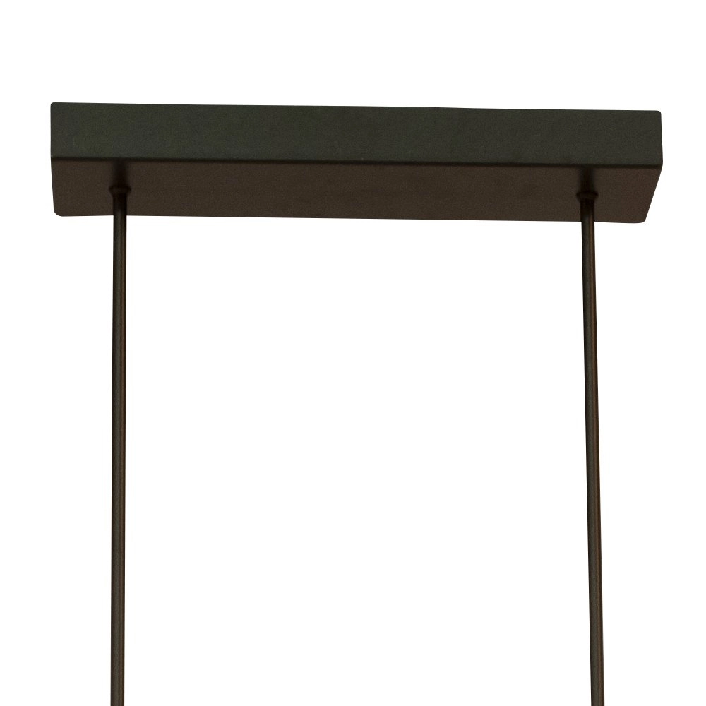 Schwarze Hängelampe Real 3 160cm mit Gold Masterlight 8718121216331