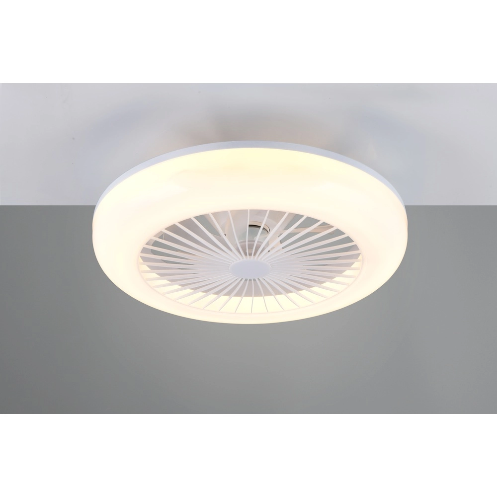 Deckenventilator Mora weiß mit Lampe Trio 4017807650419
