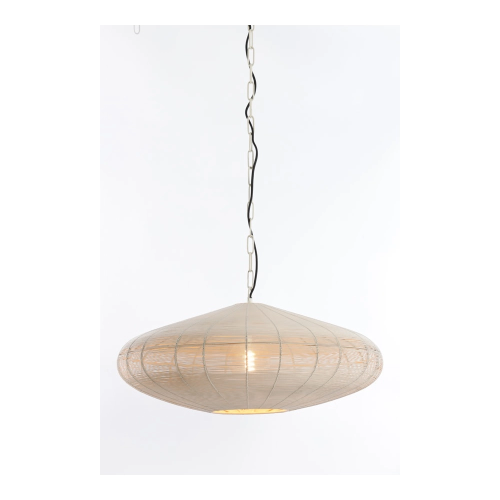 Pendellampe Bahoto weiße Ø 60cm Light & Living 8717807705299