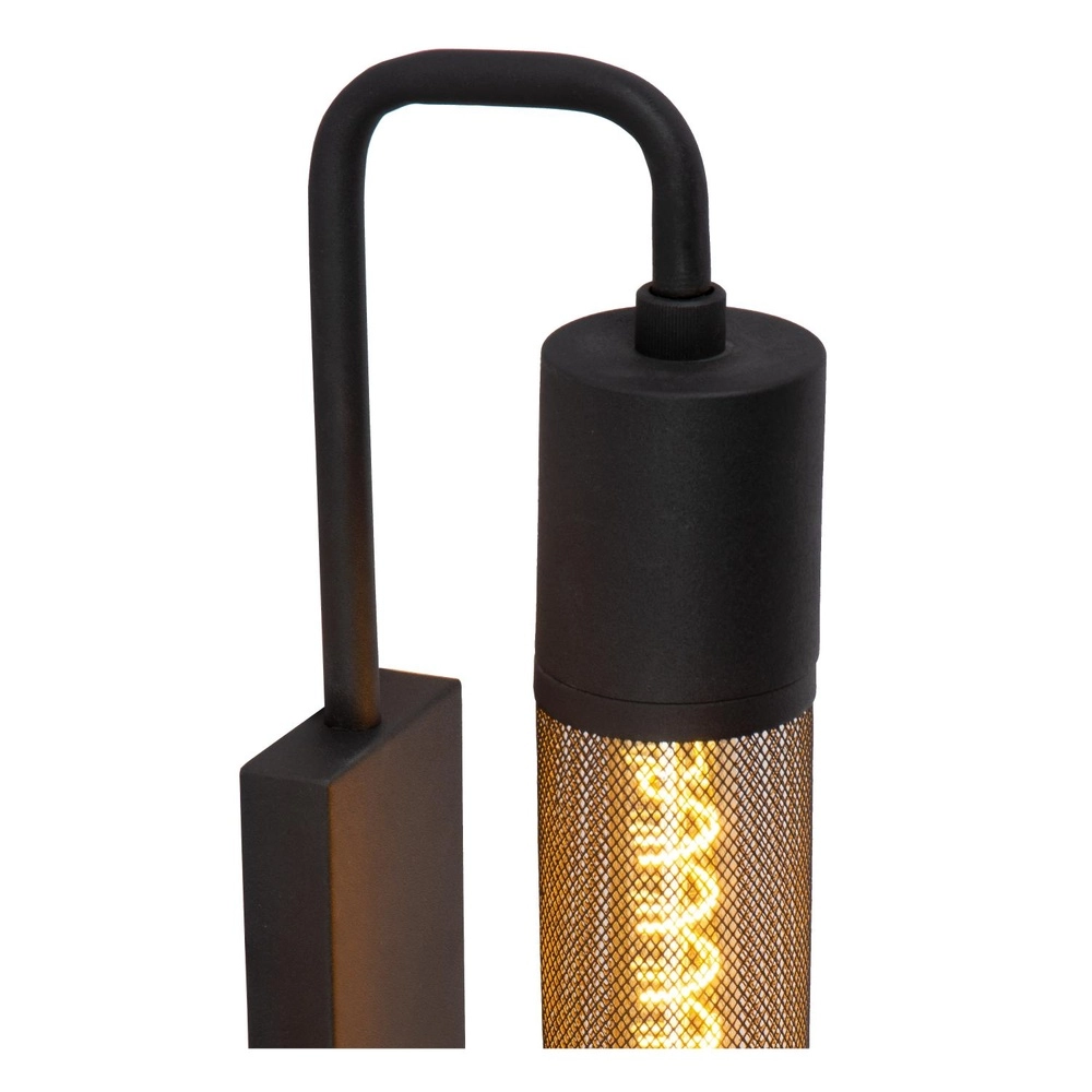Design-Wandlampe Calixt Schwarz Lucide 5411212051462