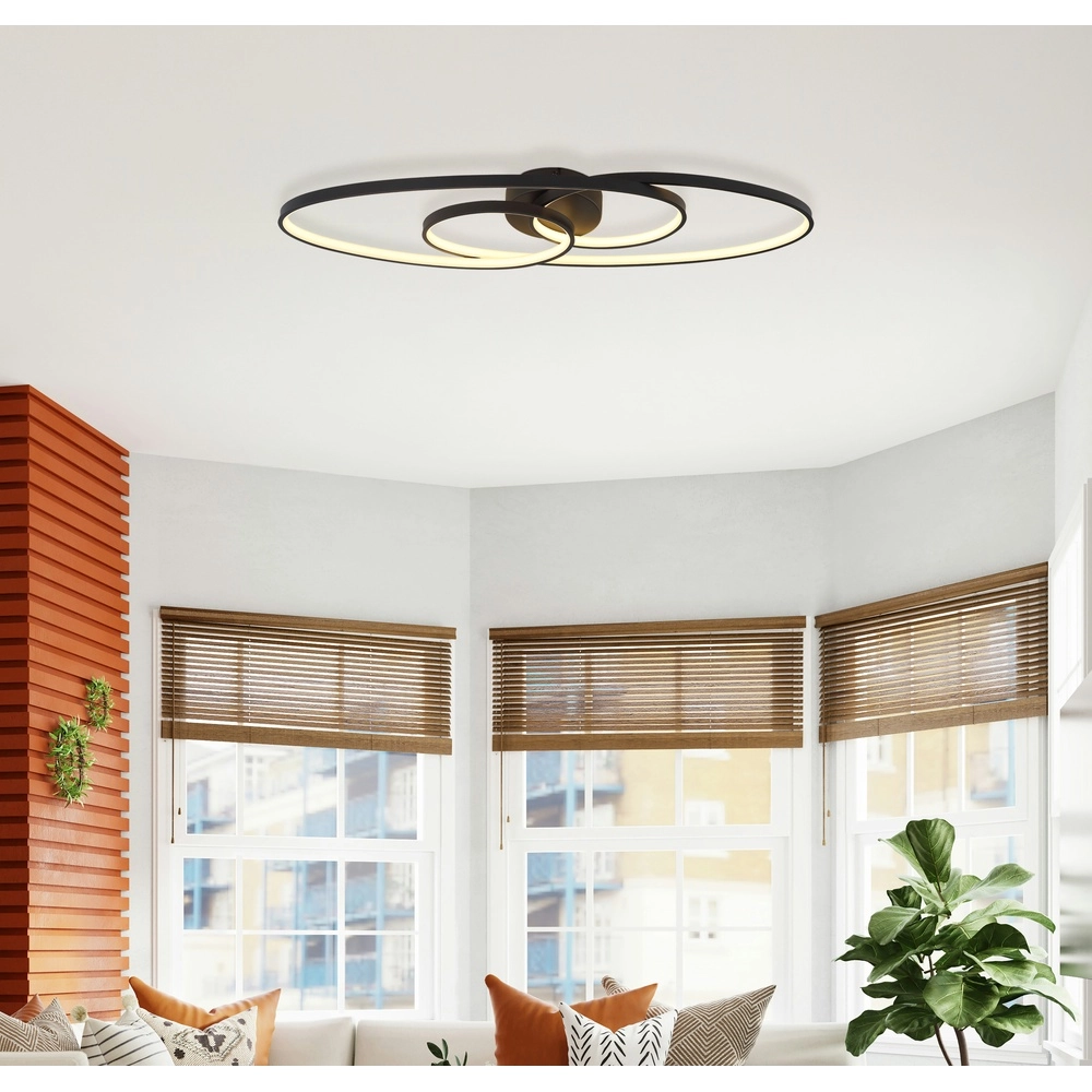 Design-Deckenlampe Spira Schwarz Globo 9007371569465