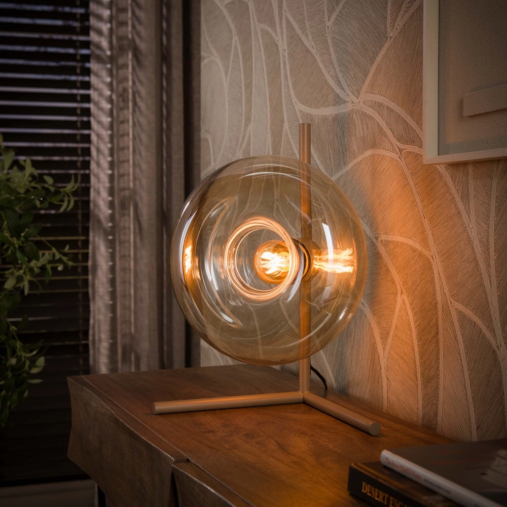 Moderne Tischlampe Soll Sandbraun