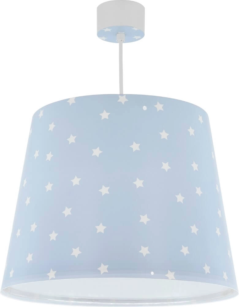 Kinderzimmer-Hängelampe Star Light sanftes Blau