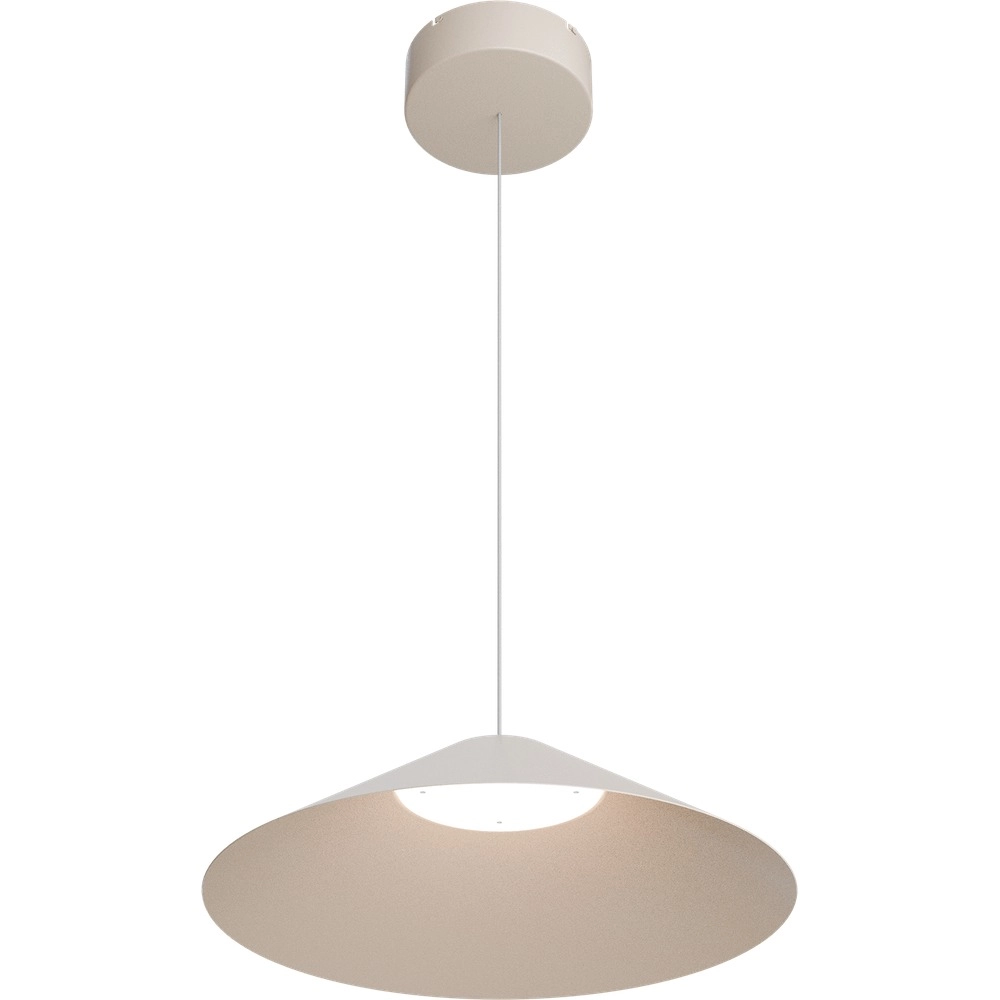 Design-Pendellampe Ceppo beige terra Ø 45cm