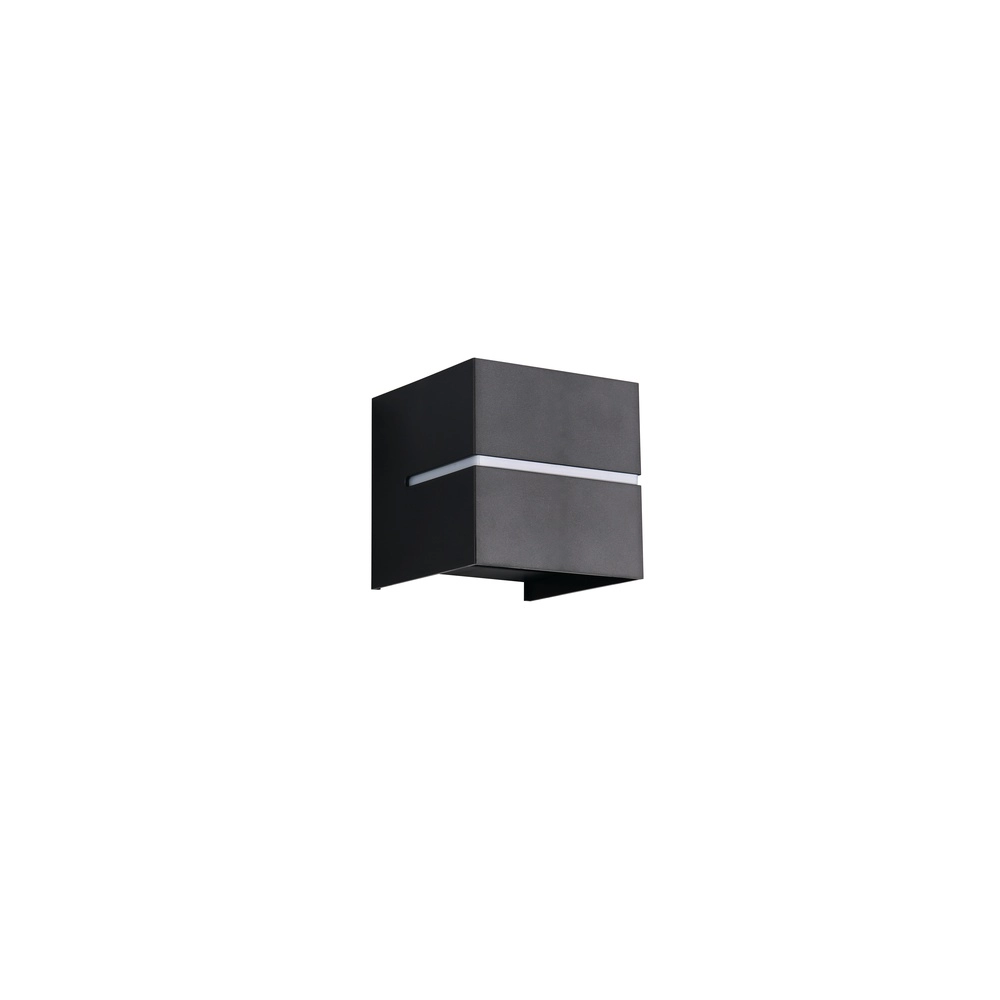 Design-Wandlampe Logrono Schwarz Trio 4017807687651