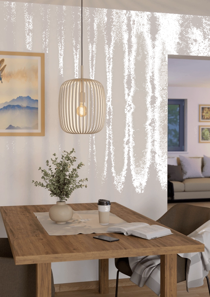 Esstisch-Hängelampe Romazzina Ø 32,5cm Eglo 9008606244300