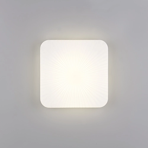 Quadratische Deckenlampe Mandria II Weiß Trio 4017807640335