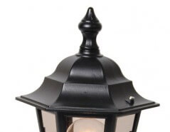 Classic outdoor lamp Berlusi black Franssen 8033239017138