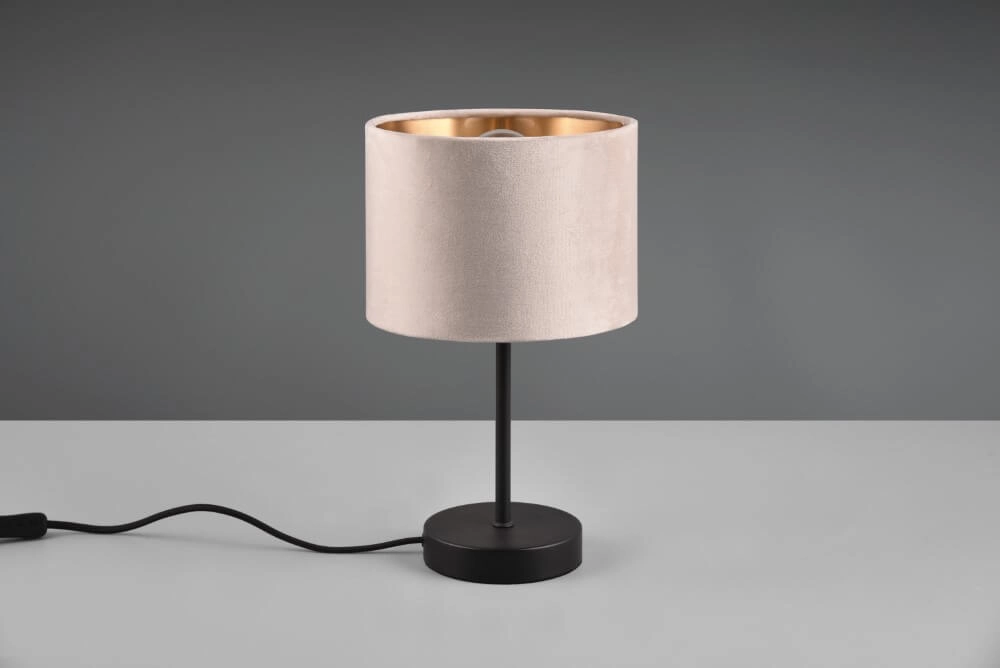 Tischlampe Julieta Kapuze aus Samt Trio 4017807574142