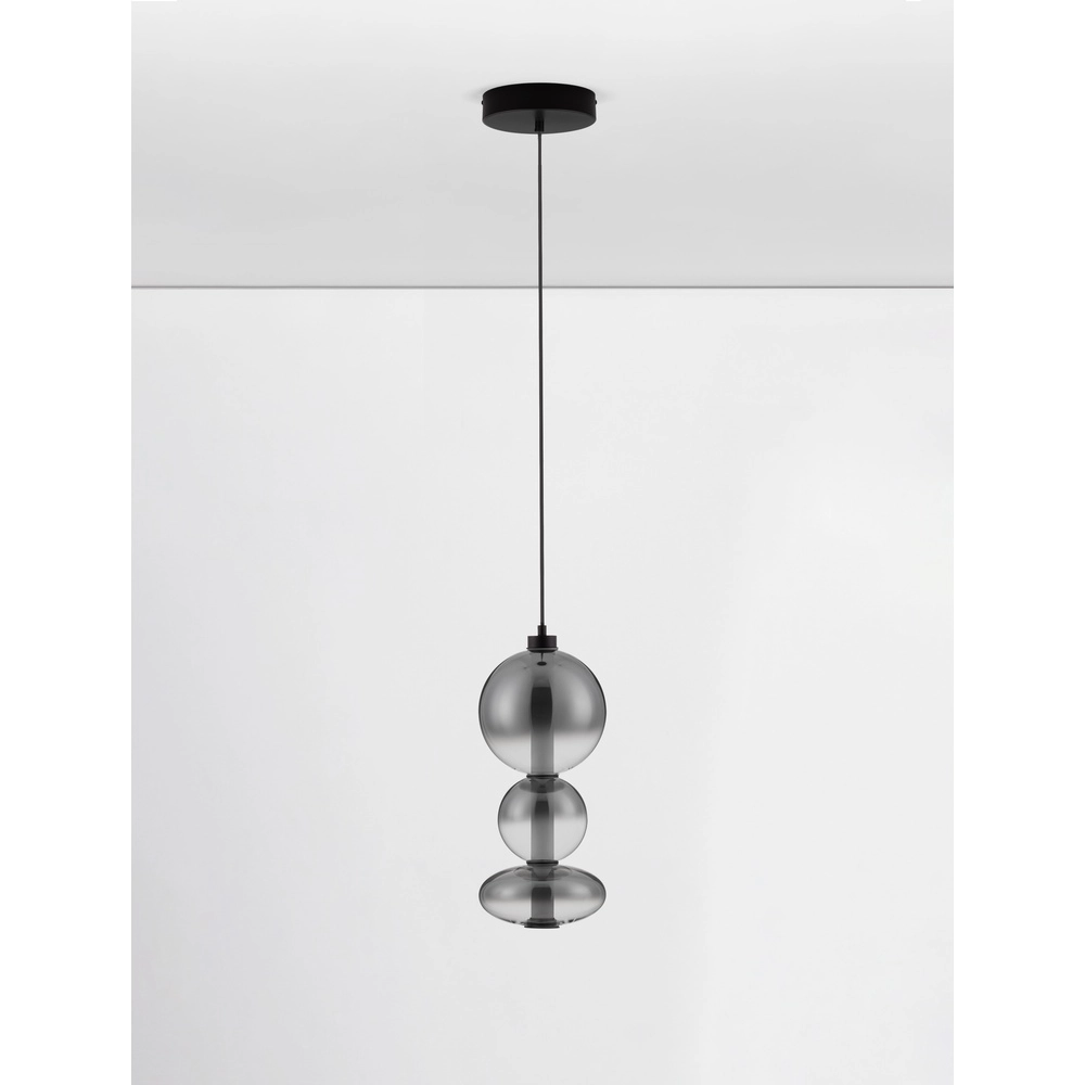 Pendelleuchte Bally Rauchglas 45,5cm Lyora 5212017449160