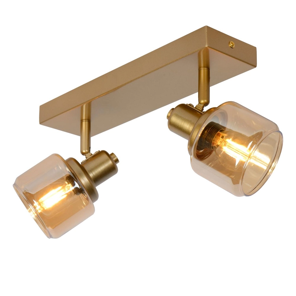 Deckenlampe Bjorn 2-Licht Gold Lucide 5411212771223