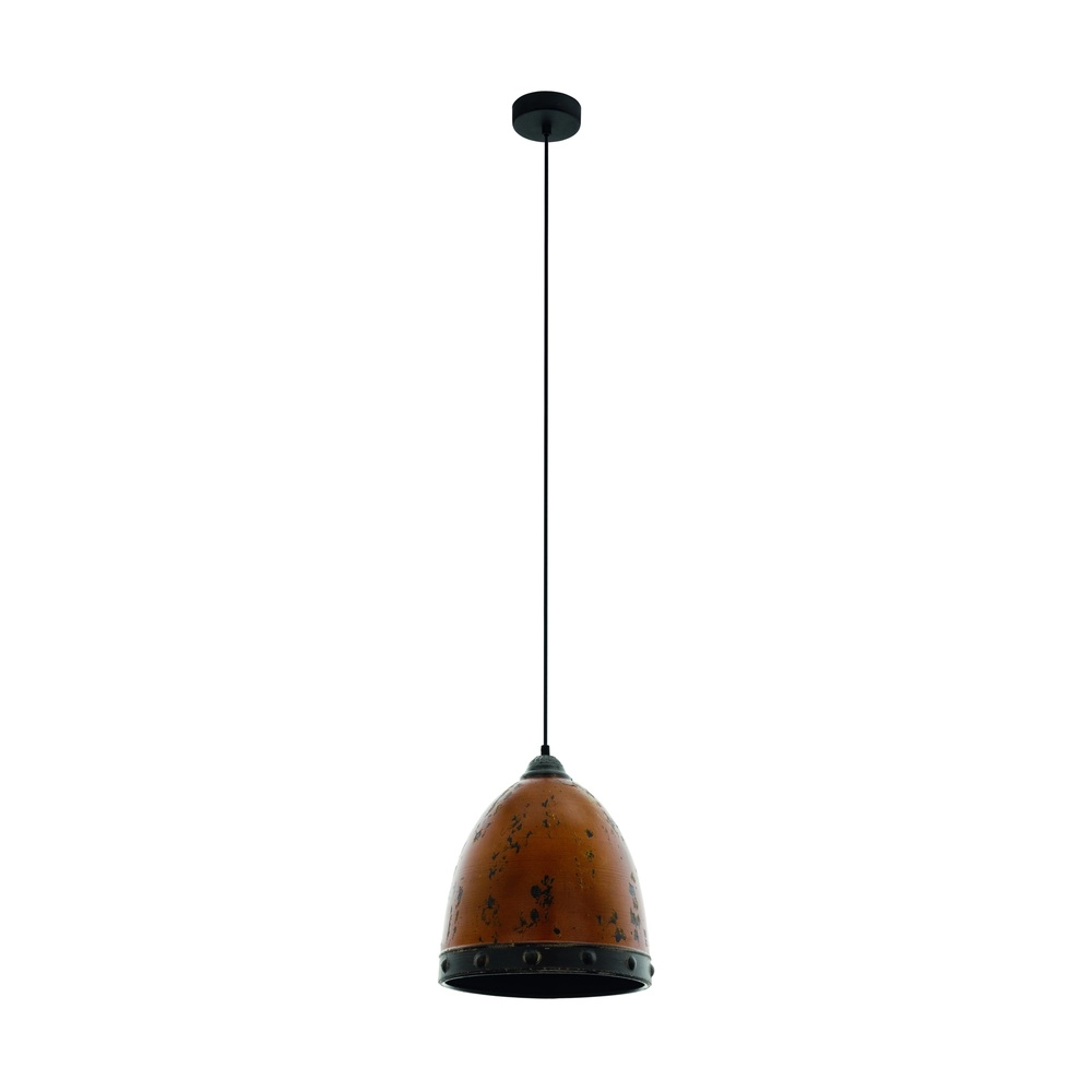Klassische Pendellampe Redhill Ø 31,5 cm braun Eglo 4046806038713