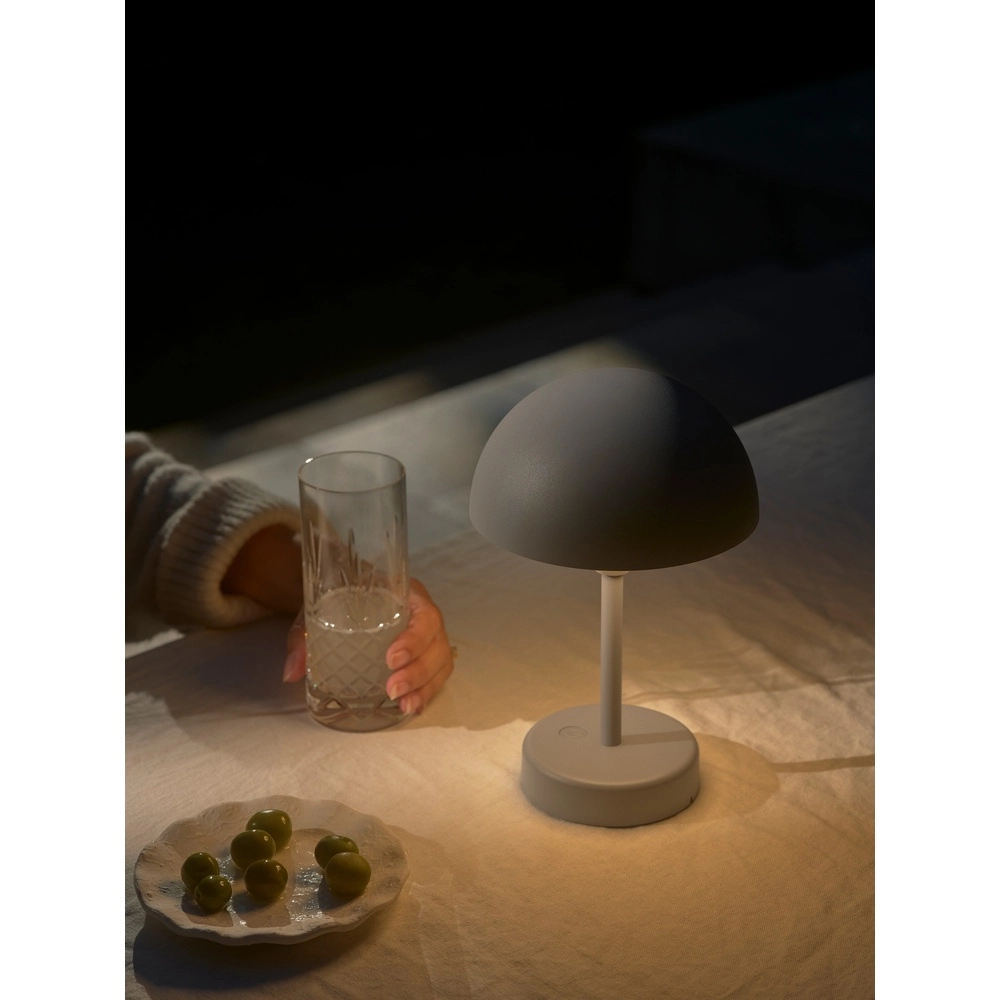 Wiederaufladbare Tischlampe Ellen To-Go  Outdoor – Grau Nordlux 5704924025624