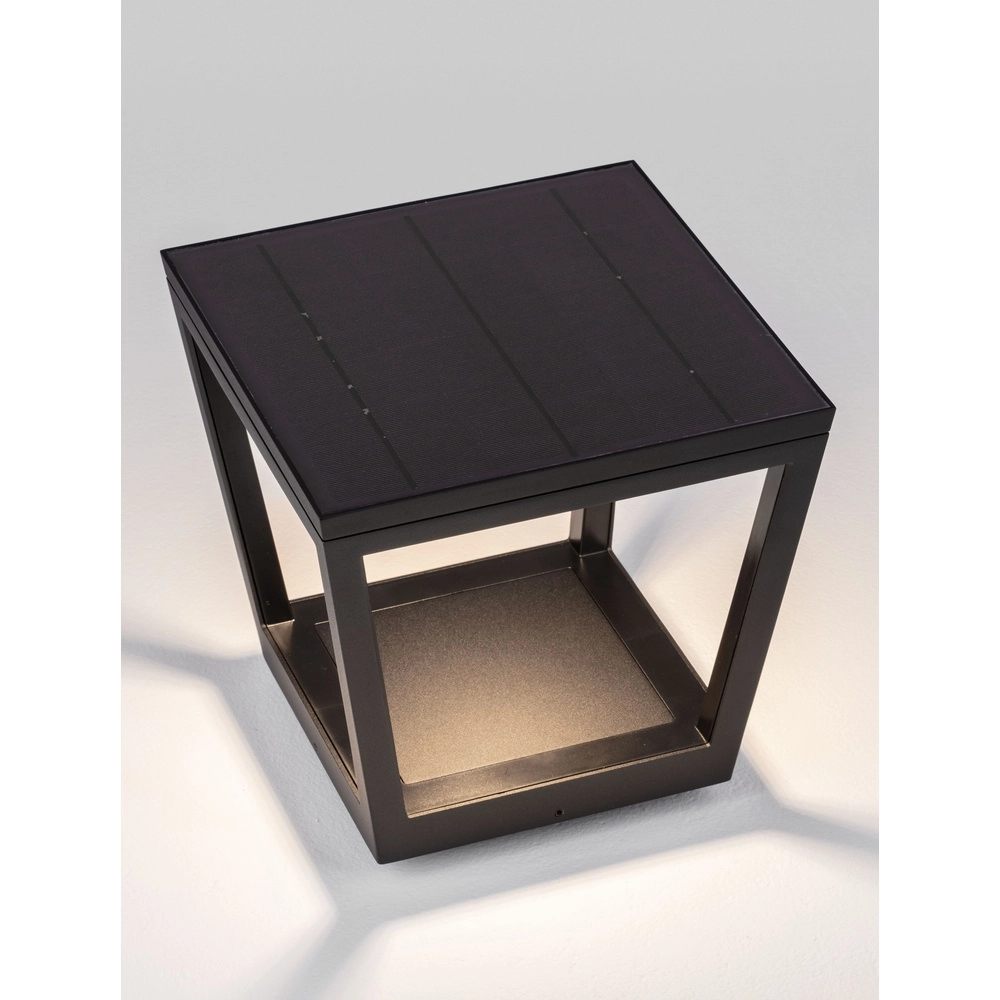 Solarlampe Cuppa anthrazit Lyora 5212017479167