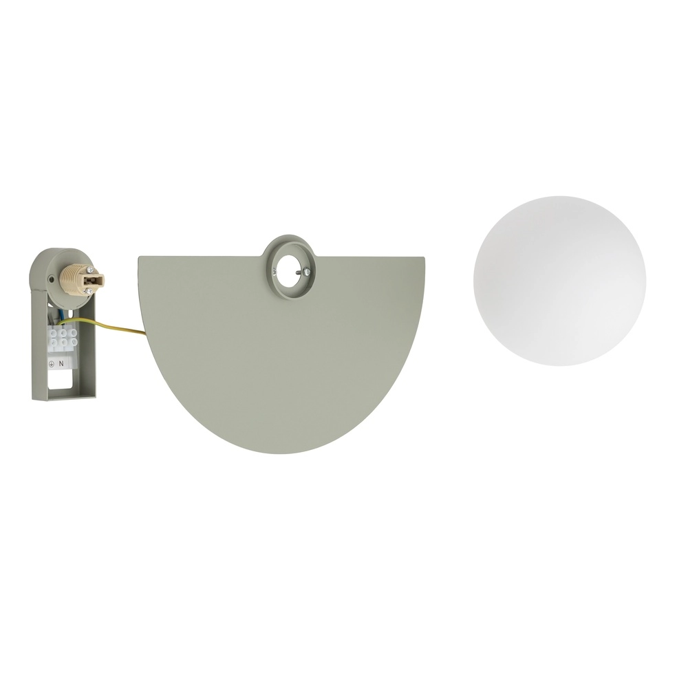 Wandlampen-Hälfte Saturn Salbeigrün Lyora 5903139125970