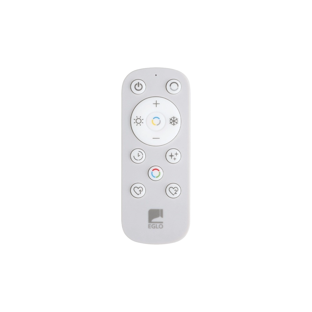 LED-Deckenlicht Amandolo mit Fernbedienung – weiß – rund Eglo 9008606303922