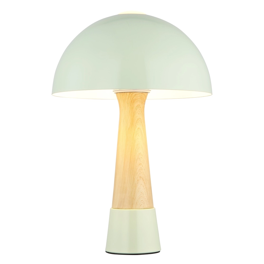 Einzigartige Tischlampe Paulin Ø 25 cm grün Globo 9007371513802