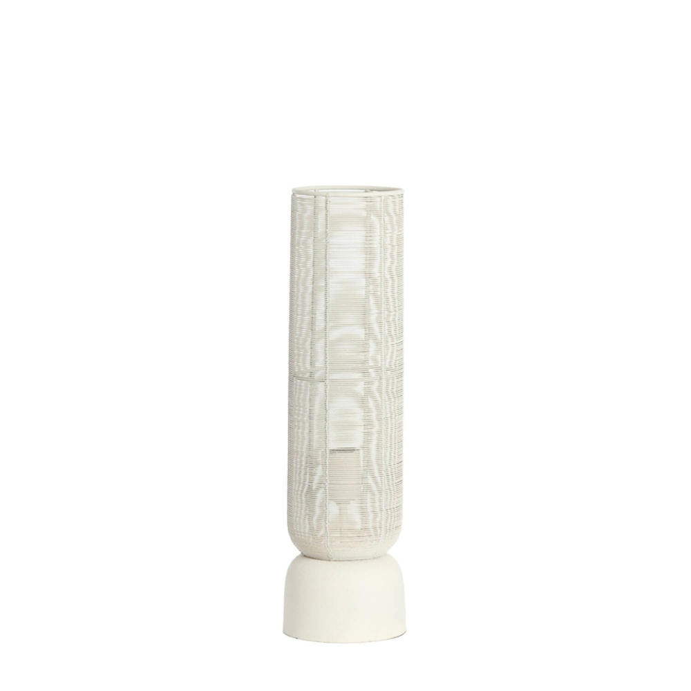Tischlampe Lezuza Ø 13,5 cm weiß