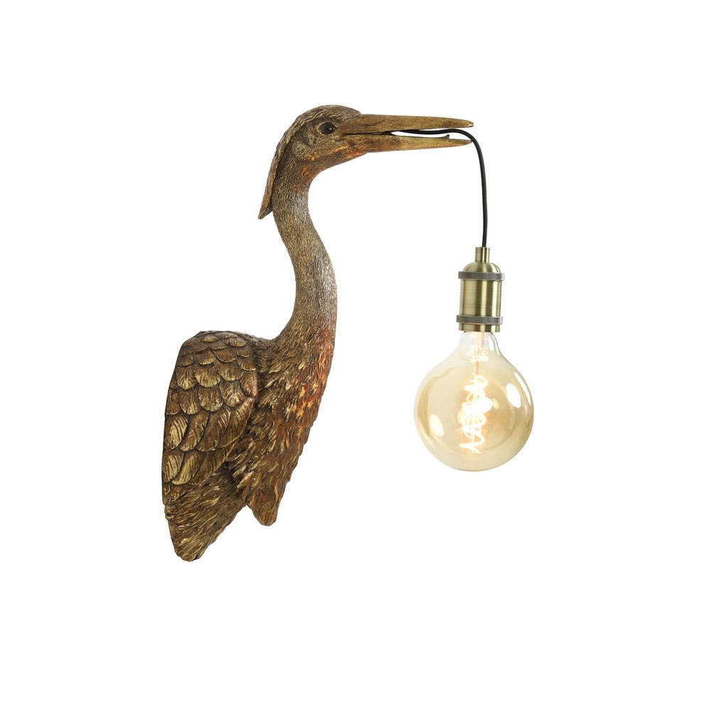 Wandlampe Crane Bronzevogel Light & Living 8717807607968