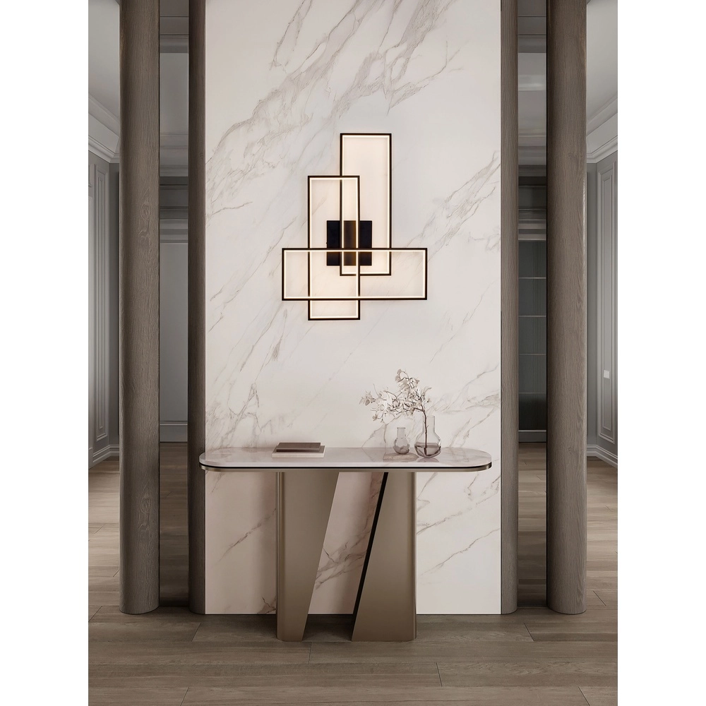 Wandlampe Alis Design Schwarz