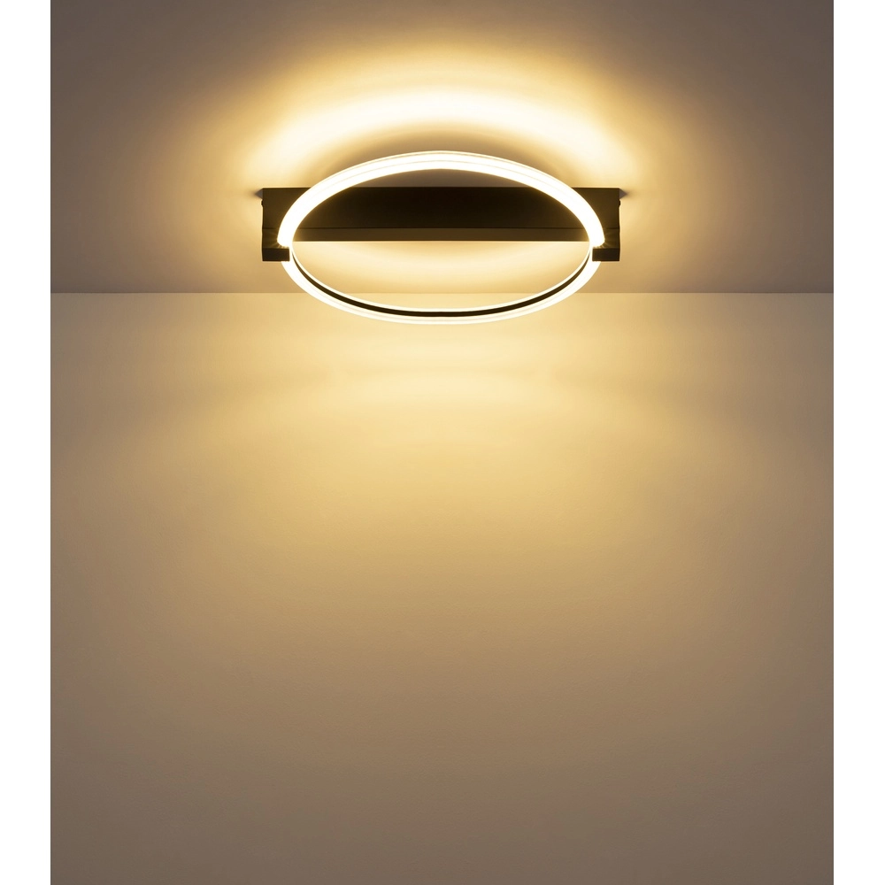 Deckenlampe Fletcher Schwarzes Design Globo 9007371583287