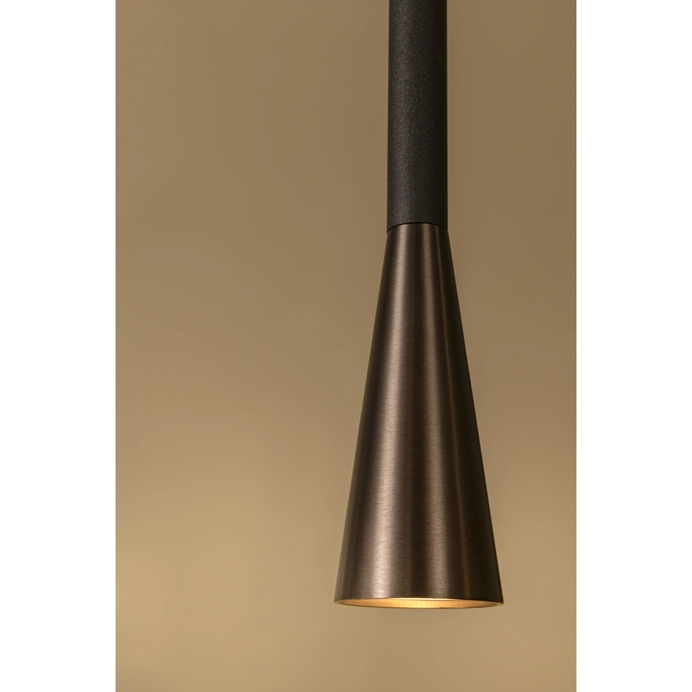 Design-Pendellampe Joakim 1-helle Kaffeebraun Premium by Lucide 5411212242112