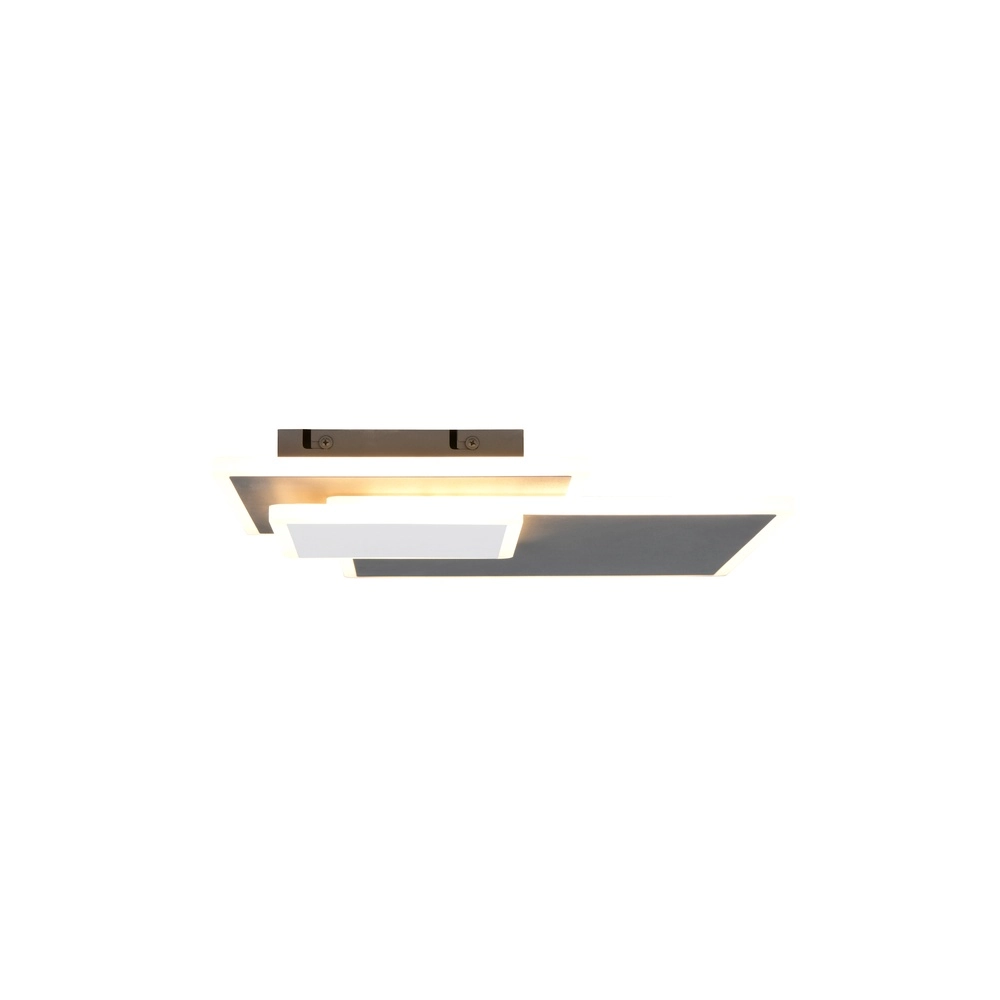 Quadratische Deckenlampe Serea Schwarz Trio 4017807703795