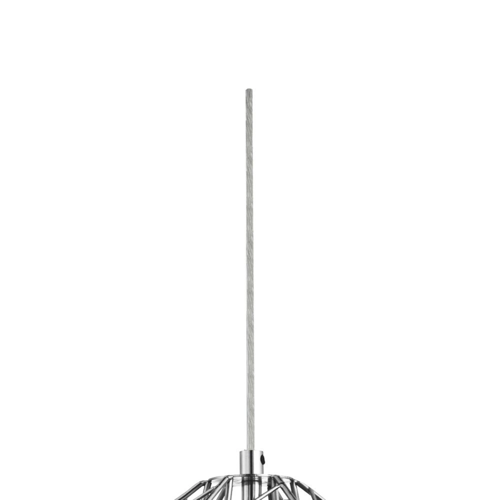 Chromdrahtlampe Geometric Cage Ø 39cm Searchlight 5053423057897