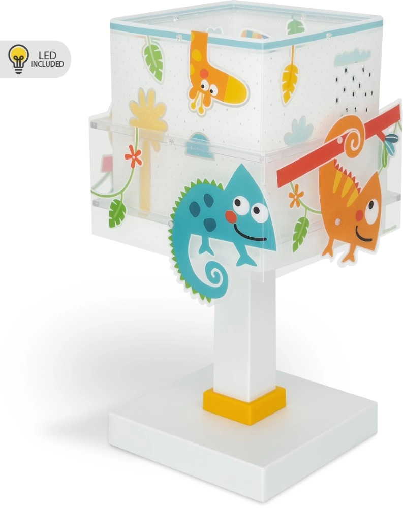 Tischlampe Happy Jungle Im Dunkeln leuchten Dalber 8420406002453
