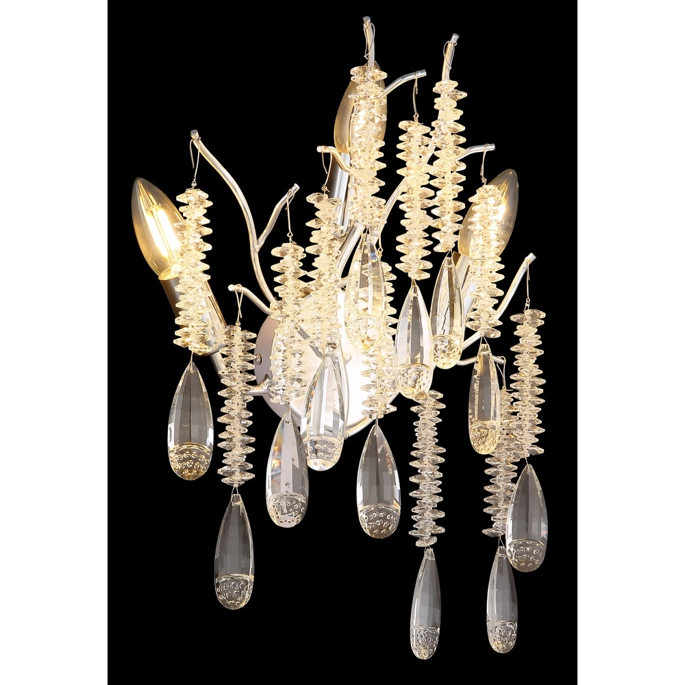 Wandlampe Kinga Silbergrau Globo 9007371573004