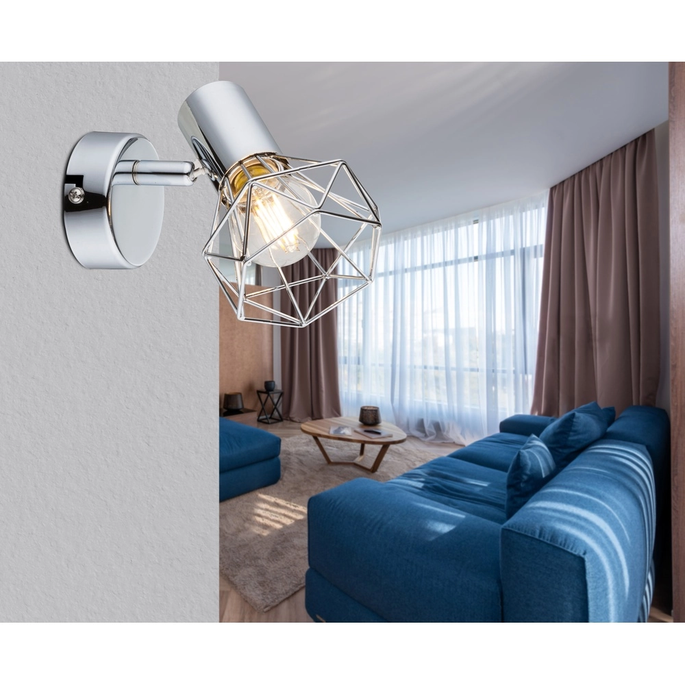 Wandlampe Xara I Chrom Globo 9007371325290