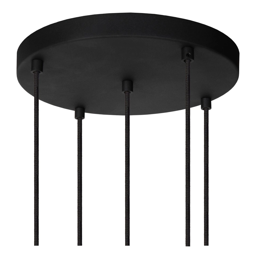 Pendellampe Marius 5-Licht Schwarz Lucide 5411212452245