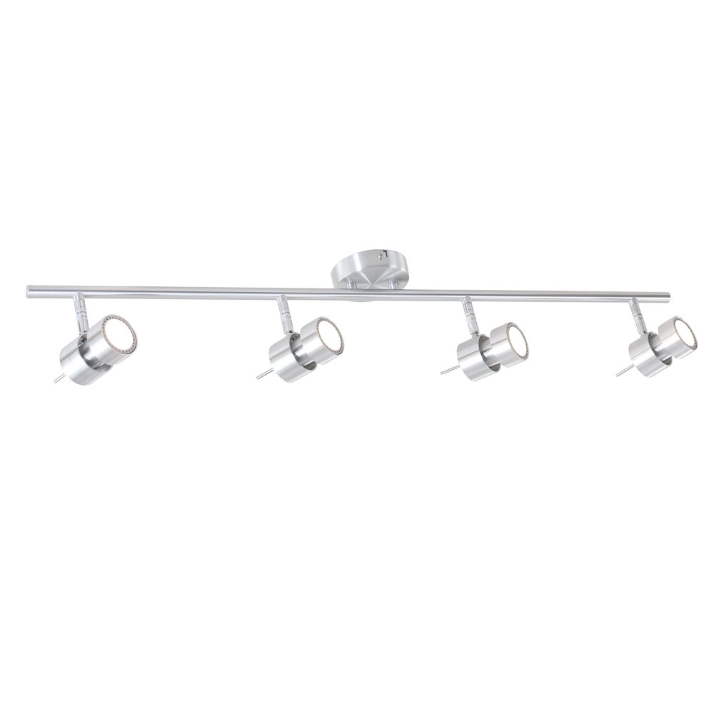 LED-Deckenstrahler Natasja Led 4-Lichtgrau
